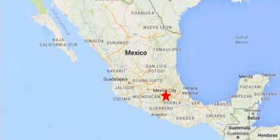 Kabisera ng Mexico map